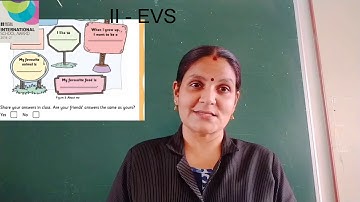 Class 2 EVS Chapter 1 - About Me (Part 5)