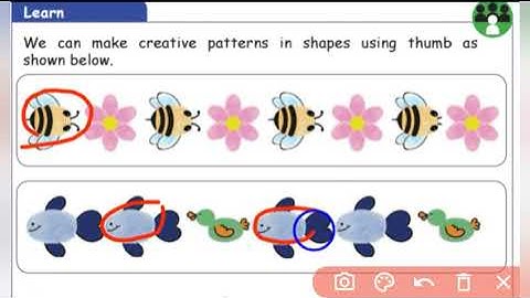 2nd std Maths - Term 2 - Unit 3 - Patterns