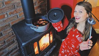 Sobada Sıcak Şarap Yaptık Mulled Wine By The Fireplace 