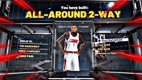*NEW* BEST ALL-AROUND 2-WAY BUILD IN NBA 2k20