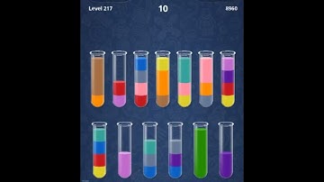 Water Sort : Puzzle game Level 211 - 220 Walkthrough | PuzzleChallenge ✔️