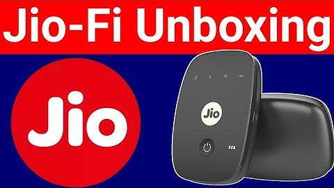 Jio Fi Unboxing | Reliance Jiofi Device Unboxing & Setup