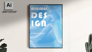 How to make awesome 3d fluid gradient abstract cover design  |adobe illustrator cc 2020
