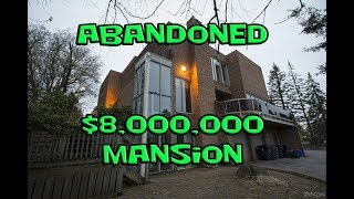 Exploring an Abandoned $8,000,000 Mansion in Toronto Ontario
