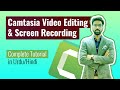 Camtasia editing  screen recording complete tutorial in urduhindi