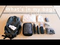 What's in my bag?「リュックひとつで行く2泊3日身軽旅パッキング」