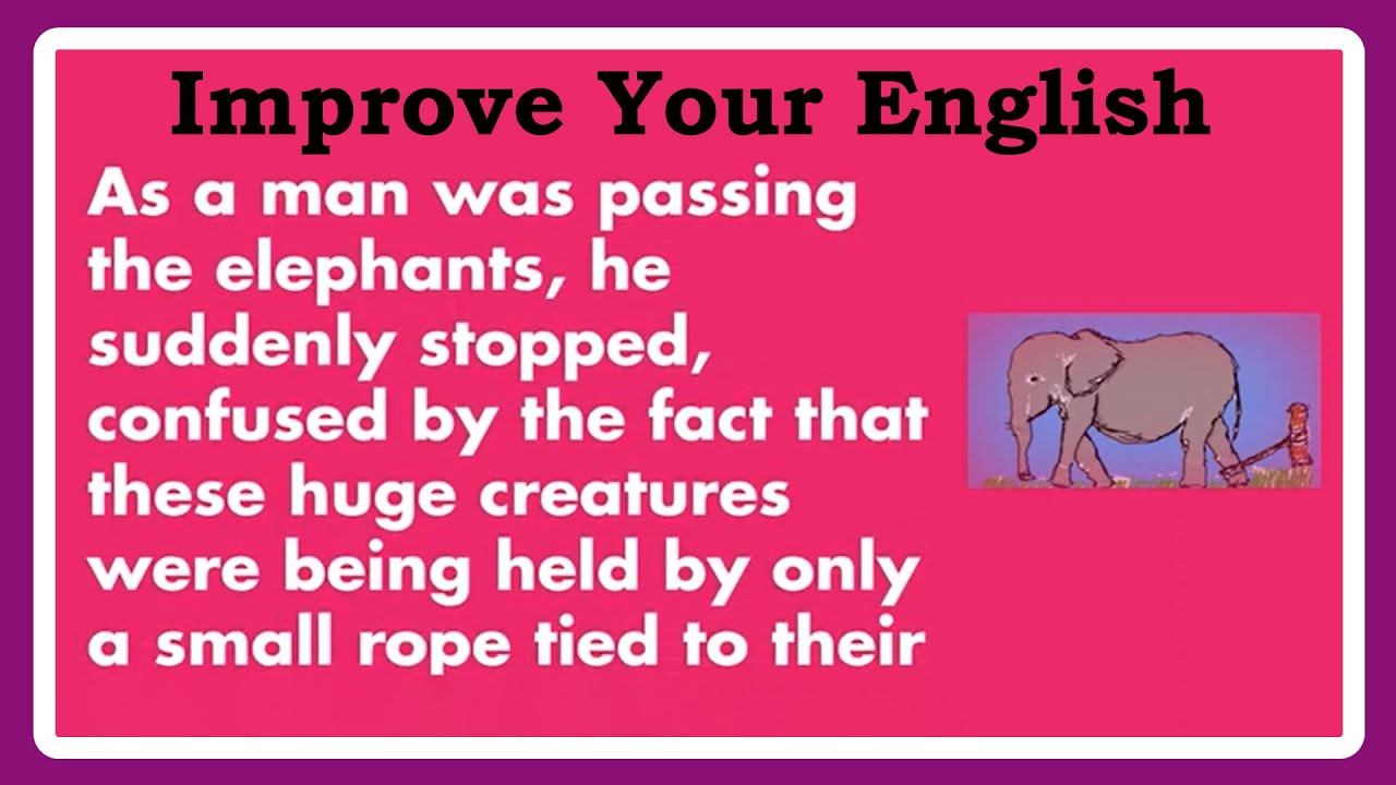 The Elephant Rope | Learn English Through Story🔥 | English Story | Social Share Education English