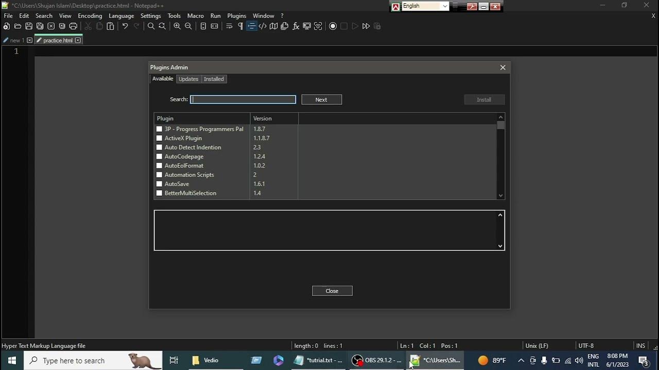 How to use notepad++ with shortcut key (Zen coding) YouTube