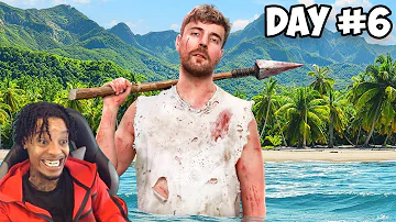 FlightReacts To MrBeast 7 Days Stranded On An EMPTY Island!