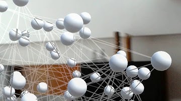 Hololens Experiment: A force-directed graph