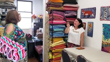 Loop by Loop Rug Hooking Studio Visit with Hayley Perry