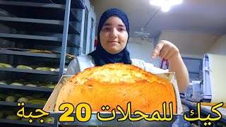 كيك للمحلات اقتصادي ناجح 20 حبة