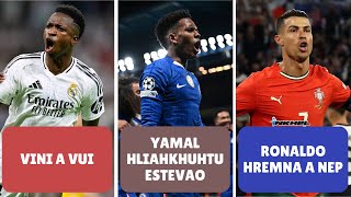 Download Lagu Yamal hliahkhuhtu Estevao, Ronaldo hremna a nep, Vini a vui MP3