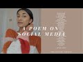 A Poem on Social Media | Spoken Word Poetry | SUHASHANI SELVAKUMAR