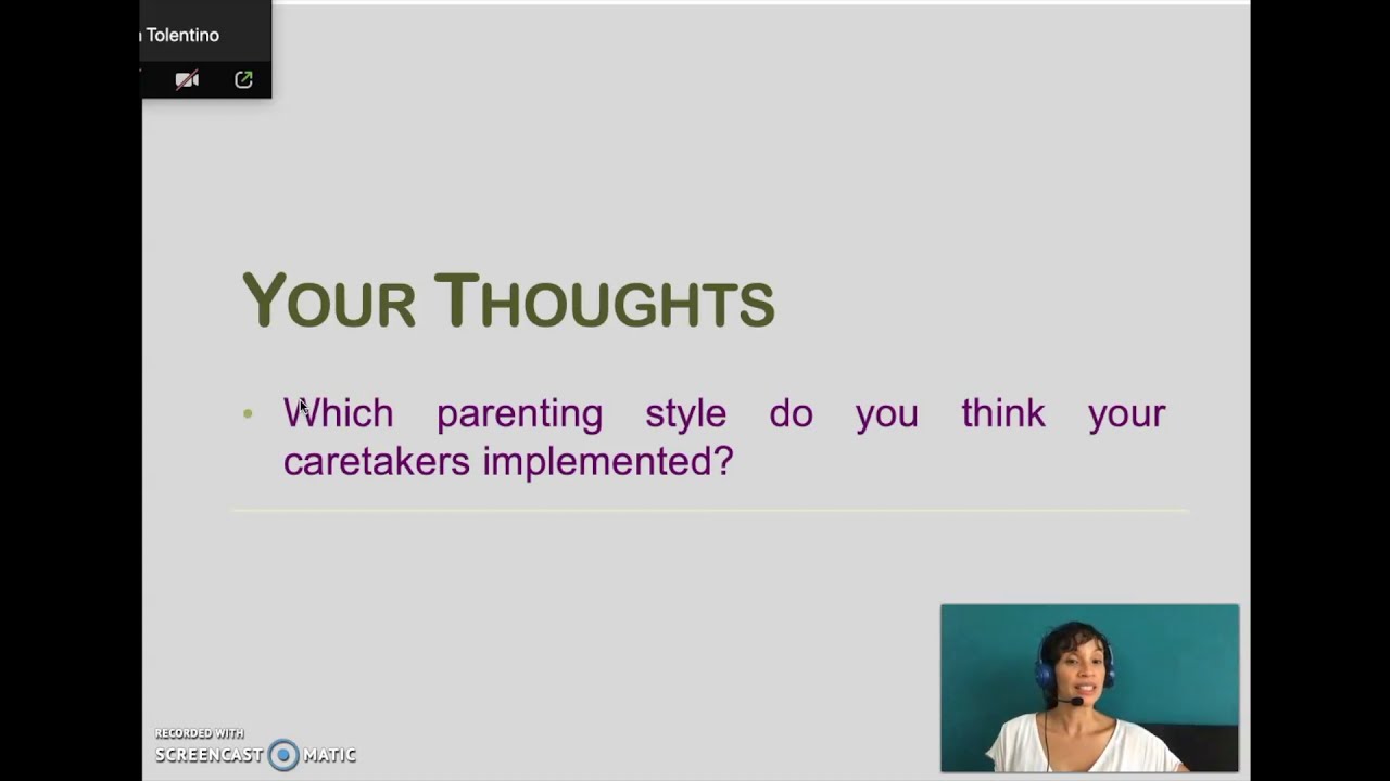 Parenting Styles & Socioemotional Development in Childhood: Lecture