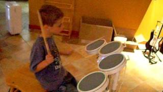 Ian Playing The Drums