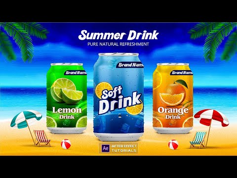 Motion graphics product ads after effects tutorial | after effects product animation