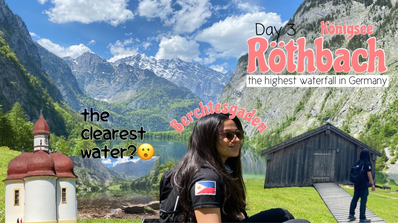KÖNIGSEE THE MOST STUNNING LAKE IN GERMANY | CRYSTAL CLEAR WATER | HIGHEST WATERFALL | DAY 3 VLOG6