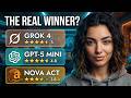 Grok 4 vs. GPT-5 Mini vs. Amazon Nova Act: Which AI Actually Wins in 2026?