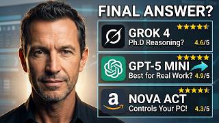 Grok 4 vs. GPT-5 Mini vs. Amazon Nova Act: Which AI Actually Wins in 2026?