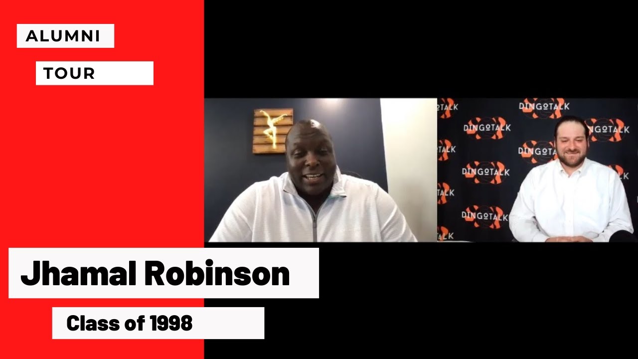 DingoTalk81 Alumni Tour Jhamal Robinson Class of 1998