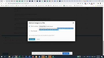 How to upload file in getodk forum