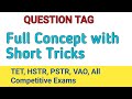 Question Tag in English Grammar | TET | HSTR | PSTR | SSLC | PUC | NVS | KVS@GLVCLASSES