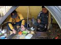 Camping Mongolia Terelj mountain Hiking and Cooking