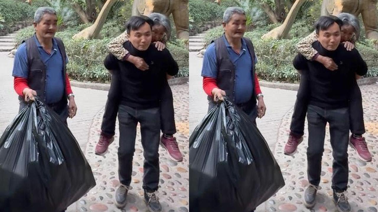 父母70多岁没出过远门，徐三娃带他们春游，看父亲都干了啥事让人哭笑不得#我的乡村生活 #徐三娃 #父母 #父亲