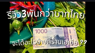 อาหารไทยกับเงิน 1000 โครนนอร์เวย์ 😭 น้ำตาจิตไหล!! EP.35