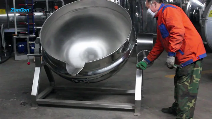 How to large scale cook foodstuff-Jacketed kettle/industrial cooking pot - DayDayNews