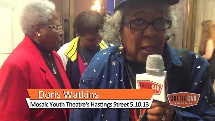 CriticCar Detroit: Doris Watkins @ Mosaic Youth Th...