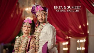 Ekta & Sumeet || Wedding Highlight || Viyafilms ||