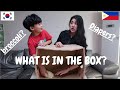 What's In The Box? CHALLENGE with my KOREAN FILIPINO Brother| International Siblings| Gaon and Noona