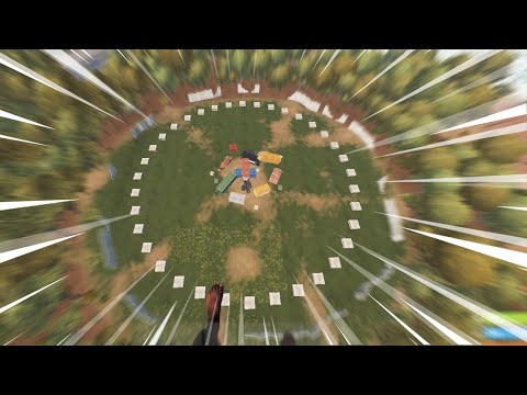 100 Rust players vs REAL hunger games... - 100 Rust players vs REAL hunger games...