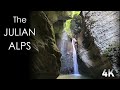 A walk to falls  villages in slovenia  no talk no music just nature  4k virtual hike