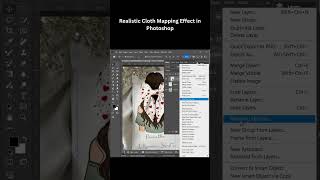 Realistic Cloth Mapping Effect in Photoshop | Easy Trending Tutorial #grptrend