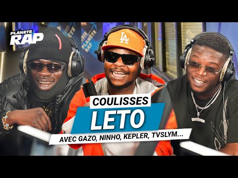 Les Coulisses Planète Rap de Leto (Avec Gazo, Ninho, Kepler, Tvslym et Fred) !