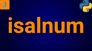 isalnum Python