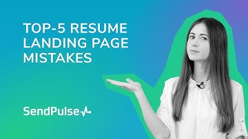TOP-5 Resume Landing Page Mistakes