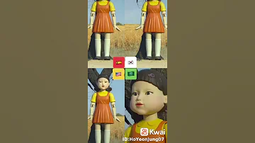 اغنيه الدميه في لعبه الحبار باربع لغات العربيه بتموتون منها 