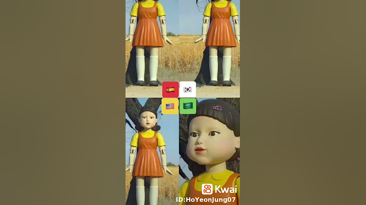 اغنيه الدميه في (لعبه الحبار) باربع لغات العربيه بتموتون منها🤣😅