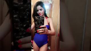 Blue bikini n Gehana vasisth