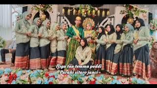 Botting Tenri Sompa Lirik Resepsi Pernikahan Aldi Dan Inna_MUHYAR