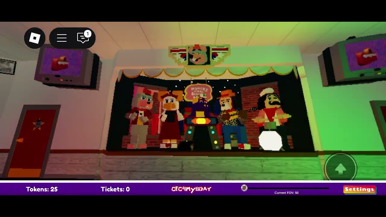 Party place Chuck e cheese retro