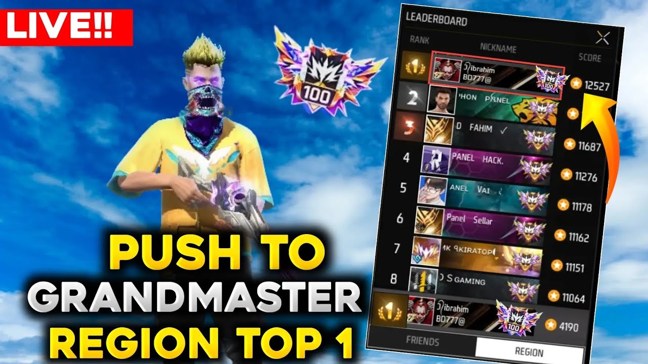 Free Fire BR - RANK PUSH TO 1 🔥 SEASON 41 😱 IS NEW LIVE 🍷🗿 - YouTube