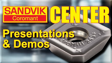 Sandvik Coromant Center & CNC Cutting Demos!
