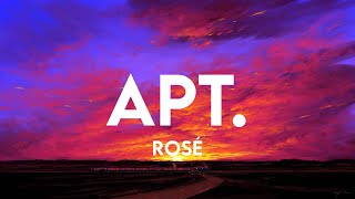 APT. - Rosé (Lirik) | Benson Boone, Doechii Lyric Video