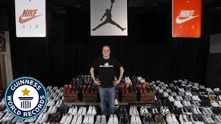World's Largest Sneaker Collection - Meet the Record Breakers - Guinness World Records