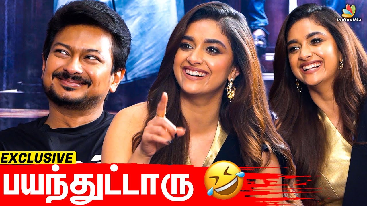 Mission Impossible   Keerthy Suresh   Udhayanidhi Stalin Fun Interview  Maamannan Vadivelu